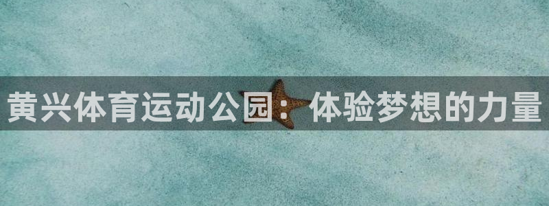 77体育：黄兴体育运动公园：体验梦想的力量
